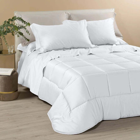 Trapunta Raso in Raso di cotone matrimoniale  300 gr/mq - Caleffi