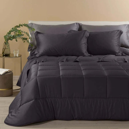 Trapunta Raso in Raso di cotone matrimoniale  300 gr/mq - Caleffi