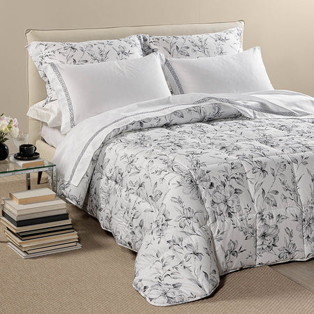 Trapunta Tea Matrimoniale in Raso di cotone 300gr/mq - Caleffi