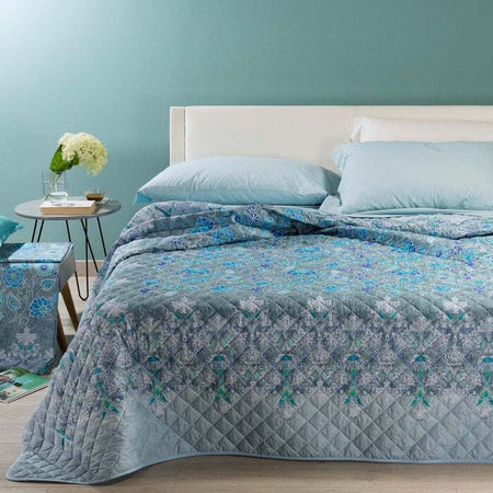 trapuntino art. Shamal var. blu matrimoniale Casa e cucina/Tessili per la casa/Biancheria da letto/Coperte e trapunte/Trapunte Biancheria Arredo Home - Nola, Commerciovirtuoso.it