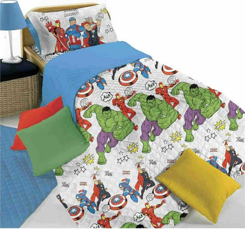 Trapuntino Bambini Copriletto Trapuntato 1 Piazza Avengers Marvel Comics Cotone Disney Hermet Casa e cucina/Tessili per la casa/Biancheria per la cameretta/Trapunte e copriletti La Bottega del Risparmio - Bari, Commerciovirtuoso.it
