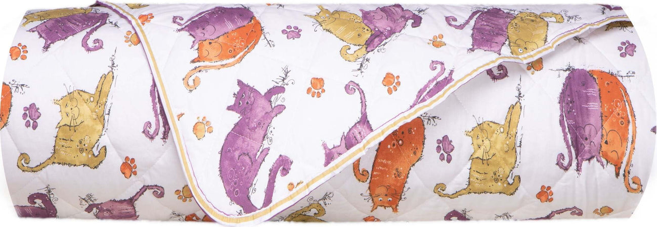 Trapuntino Leggero per Letto Copriletto in 100% Puro Cotone Made in Italy Fantasia Gatti Arancione Casa e cucina/Tessili per la casa/Biancheria da letto/Coperte e trapunte/Trapunte Smartdecohome - Sesto San Giovanni, Commerciovirtuoso.it