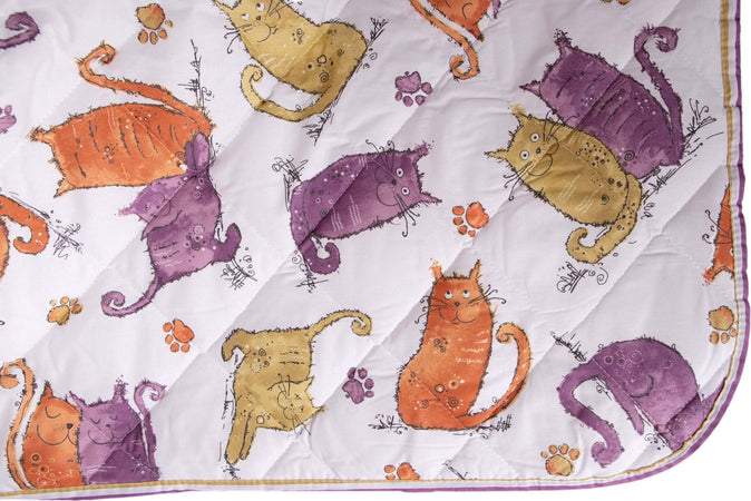 Trapuntino Leggero per Letto Copriletto in 100% Puro Cotone Made in Italy Fantasia Gatti Arancione Casa e cucina/Tessili per la casa/Biancheria da letto/Coperte e trapunte/Trapunte Smartdecohome - Sesto San Giovanni, Commerciovirtuoso.it