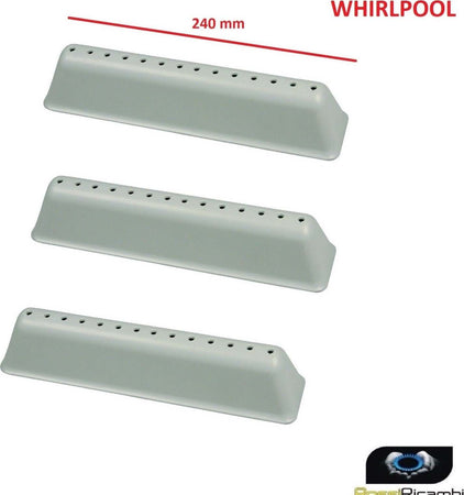 TRASCINATORI CESTO LAVATRICE WHIRLPOOL PALE FERMO CARICO - 3 PEZZI 480111104175 Casa e cucina/Grandi elettrodomestici/Accessori e parti di ricambio/Ricambi e accessori per lavatrici/Altri ricambi per lavatrici Rossi Ricambi - Venetico Marina, Commerciovirtuoso.it