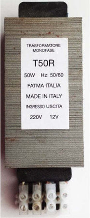 Trasformatore 50W entratat 230V. uscita 12V.