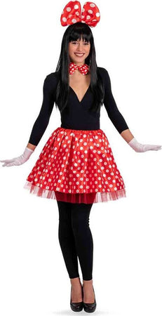 Travestimento da Topolina per adulti Set Topolina Minnie Gonna Cerchietto e Papillon Giochi e giocattoli/Giochi d'imitazione e accessori di travestimento/Costumi e travestimenti/Kit di travestimento Kondorama - Martinsicuro, Commerciovirtuoso.it
