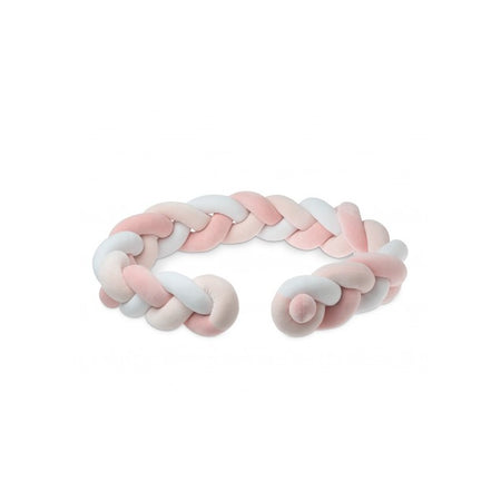 Treccia Paracolpi Culla Kiokids 150 X 14 X 10 CM Rosa