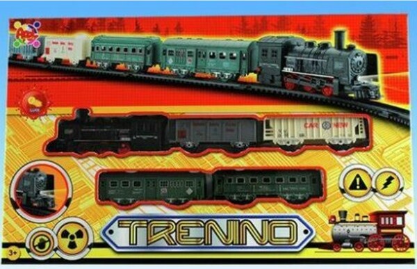 Treno-Con-Accessori-Trenino-Modelli-Assortiti-Giocattolo-Trenini-Rotaie-Vagoni
