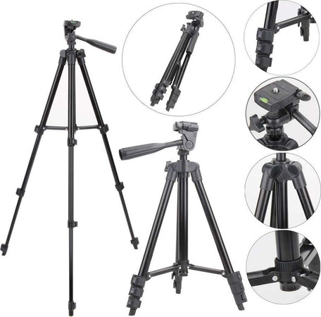 TREPPIEDI CAVALLETTO CELLULARE SMARTPHONE CAMERA VIDEOCAMERA ALLUMINIO 360 Elettronica/Foto e videocamere/Treppiedi e monopiedi/Unità completa treppiede Trade Shop italia - Napoli, Commerciovirtuoso.it