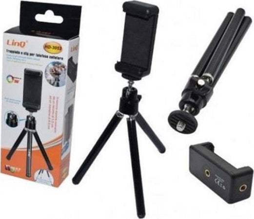 ??treppiedi Treppiede Tripod Con Clip Per Cellulari Smartphone Linq Hd-3053 Elettronica e telefonia > Fotografia e video > Supporti e Cavalletti Trade Shop italia - Napoli, Commerciovirtuoso.it