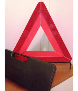 Triangolo Auto Emergenza Stradale Catarifrangente Omologato Sicurezza Custodia