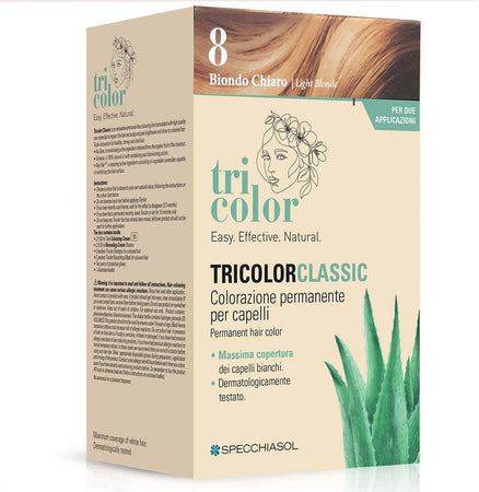 Tricolor Classic 8 Biondo Chiaro - Tricolor Colorazione Permanente Capelli