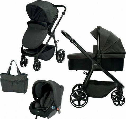 Trio Brevi Adon con Navicella Morbida Carbonio Prima infanzia/Passeggini carrozzine e accessori/Passeggini e carrozzine/Sistemi modulari La Casa Del Bebè - Napoli, Commerciovirtuoso.it
