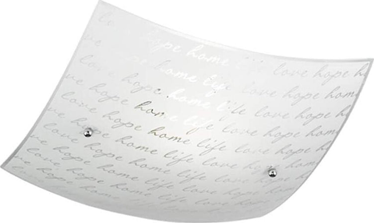 TRIO--PLAFONIERA-SIGNA-QUADRATA-CON-DECORO-FIRMA-50x50CM-3x-E27-·-max.-40W