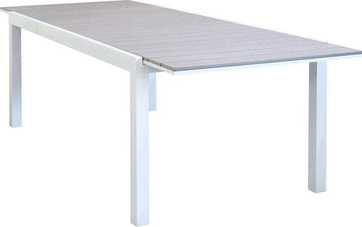 TRIUMPHUS---set-tavolo-da-giardino-allungabile-180/240x100-compreso-di-6-poltrone-in-alluminio-e-polywood-Bianco-Milani-Home
