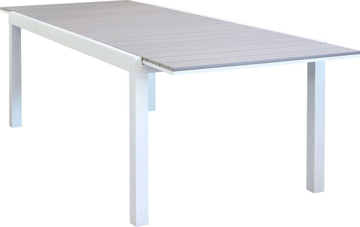 TRIUMPHUS---set-tavolo-da-giardino-allungabile-180/240x100-compreso-di-8-poltrone-in-alluminio-e-polywood-Bianco-Milani-Home