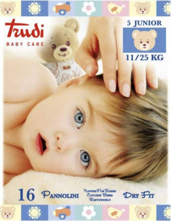 TRUDI Pannolini Dry Fit Baby Care Pannolini Morbidi Per Bamnini Pannolini Sanitaria Gioia del Bimbo - Villa San Giovanni, Commerciovirtuoso.it