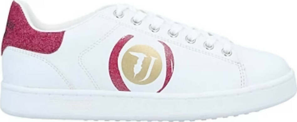 Trussardi-jeans-sneakers-donna-con-logo-glitter