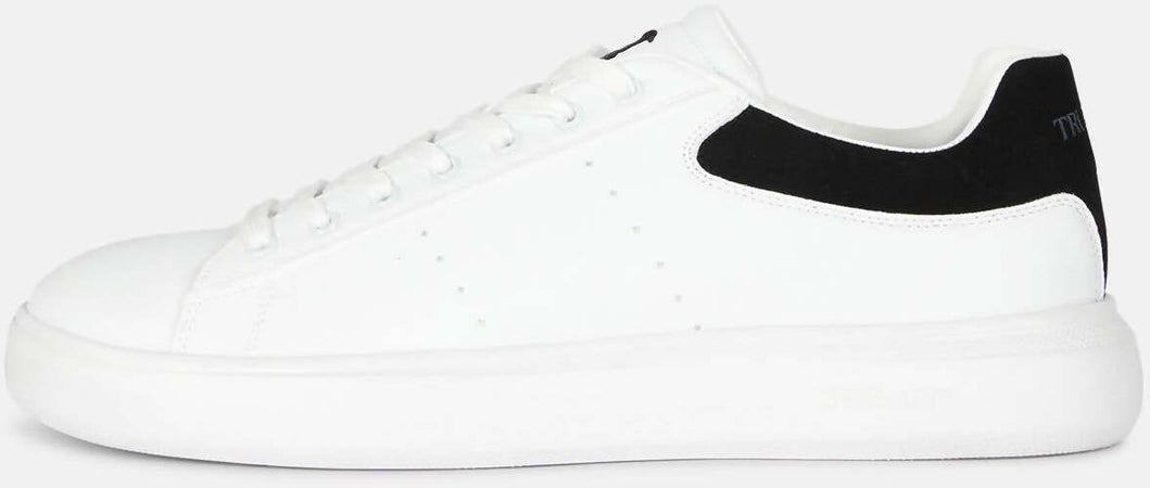Trussardi Sneakers Uomo Ecopelle Lacci Suola In Gomma Scarpe Da Ginnastica Casual Fashion Autunno Inverno 2022/2023