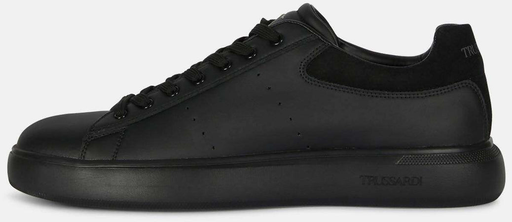 Trussardi Sneakers Uomo Ecopelle Lacci Suola In Gomma Scarpe Da Ginnastica Casual Fashion Autunno Inverno 2022/2023