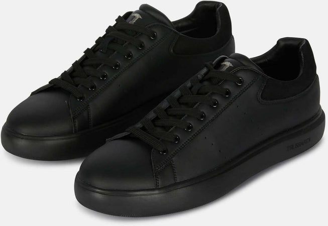 Trussardi Sneakers Uomo Ecopelle Lacci Suola In Gomma Scarpe Da Ginnastica Casual Fashion Autunno Inverno 2022/2023
