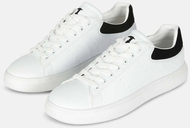 Trussardi Sneakers Uomo Ecopelle Lacci Suola In Gomma Scarpe Da Ginnastica Casual Fashion Autunno Inverno 2022/2023