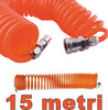 TUBO ARIA COMPRESSA FLESSIBILE PER COMPRESSORE 15 METRI RACCORDO SPIRALE Commercio Industria e Scienza/Idraulica pneumatici e tubatura/Ugelli per tubi flessibili/Ugelli per pistole di soffiaggio Trade Shop italia - Napoli, Commerciovirtuoso.it
