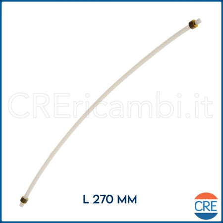 Tubo-con-2-Boccole-270mm-per-Autentica,-Cappuccino,-Dinamica,-Eletta,-Intensa,-Magnifica,-PrimaDonna