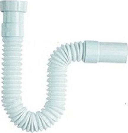 Tubo-Di-Scarico-1-1/4-Acqua-Lungo-Per-Sifone-Flessibile-Lavabo-Lavandino-Bidet