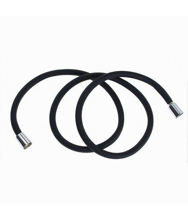 Tubo Doccia Flessibile 1.5 Mt Nero Opaco 150 Cm Bagno Laccio Doccetta Box 87287