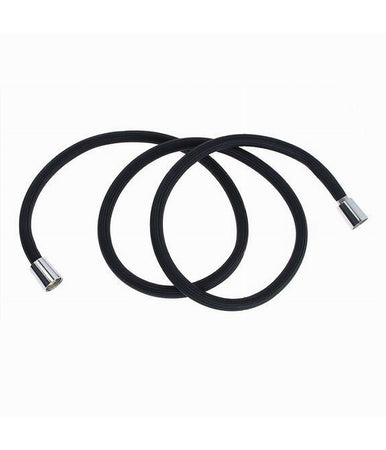 Tubo Doccia Flessibile 2 Metri Nero Opaco 200 Cm Bagno Laccio Doccetta Box 87289