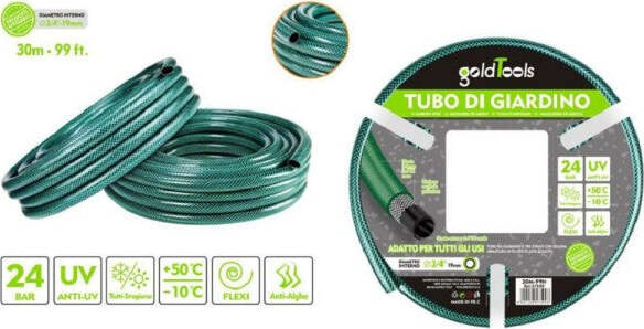 Tubo-Irrigazione-Annaffia-Giardino-Piante-Lava-Pompa-30mt-99ft.-ø-3/4-19mm-57509