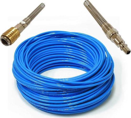 Tubo per compressore antipiega, abbacchiatore ed accessori pneumatici con raccordi rapidi Fai da te/Attrezzi elettrici da giardinaggio/Utensili elettrici da giardino/Rastrellatori La Zappa - Altamura, Commerciovirtuoso.it