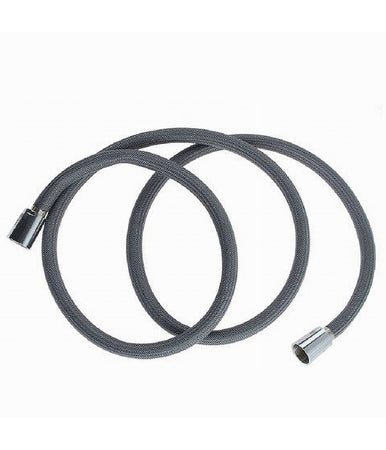 Tubo Per Doccia Flessibile 1.5metri Grigio 150cm Bagno Laccio Doccetta Box 87284