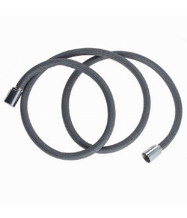 Tubo Per Doccia Flessibile 1.8 Mt Grigio 180 Cm Bagno Laccio Doccetta Box 87285