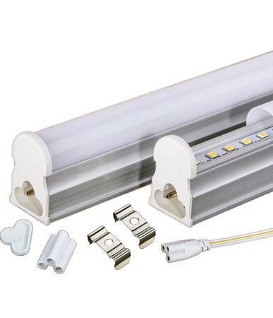 Tubo T5 Neon Led 10 W Watt 90 Cm 900 Lmn Per Uso Interno Luce Bianca Plafoniera