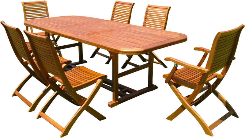 TURRIS---set-tavolo-da-giardino-allungabile-150/200x90-compreso-di-4-sedie-e-2-poltrone-in-legno-massiccio-di-acacia-Marrone-Milani-Home