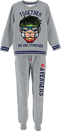 Tuta Avengers Misura da 4 a 10 Anni Inverno Moda/Bambini e ragazzi/Abbigliamento/Abbigliamento sportivo/Completi sportivi/Tute Store Kitty Fashion - Roma, Commerciovirtuoso.it