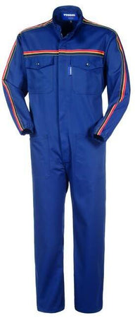 Tuta Bonn Blu Tuta Meccanico Team Racing Officina Gommista Benzinaio