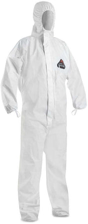 Tuta contro Rischio Chimico Biologico Virus Cat. III Classe 5/B 6/B Prodotto con IVA Agevolata 5% Con Cappuccio Active Gear