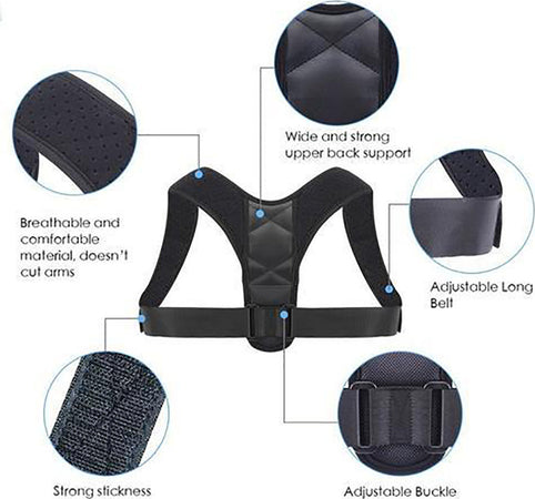 Tutore-Per-Spalle-Fascia-Schiena-Tutore-Magnetica-Correttore-Postura-Elastico