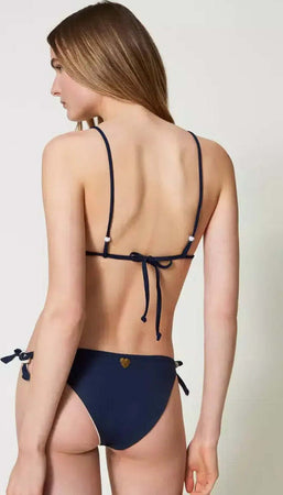 TWINSET-|-Bikini-slip-color-block-con-fiocchi