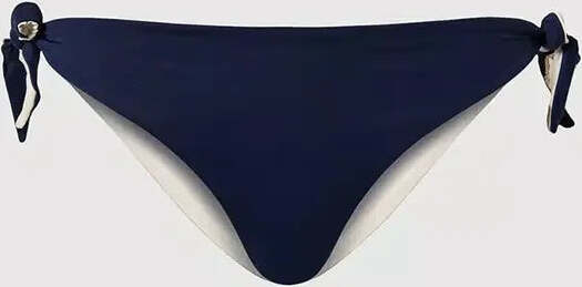TWINSET-|-Bikini-slip-color-block-con-fiocchi