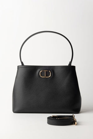 TWINSET Borsa tote 241TB7121 Saffiano nero