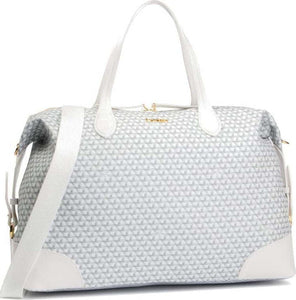 TWINSET Tote Bag motivo farfalle stampato grigio chiaro e bianco Moda/Valigie borse e accessori da viaggio/Valigie e set da viaggio/Valigie Scontolo.net - Potenza, Commerciovirtuoso.it