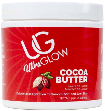 Ultra Glow Cocoa Butter Cream for Afro Skins Crema Corpo Idratante per Pelle Afro 269 G Ug