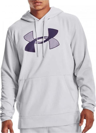 Under Armour Af Big Logo Hoodie Felpa Uomo con Cappuccio Grigia Maxi Logo Felpa Casual Sportiva Moda/Uomo/Abbigliamento/Felpe/Felpe con cappuccio Snotshop - Roma, Commerciovirtuoso.it
