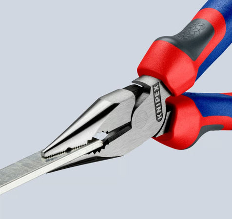 Pinza universale "Knipex" in acciaio con manici rivestiti in materiale bicomponente