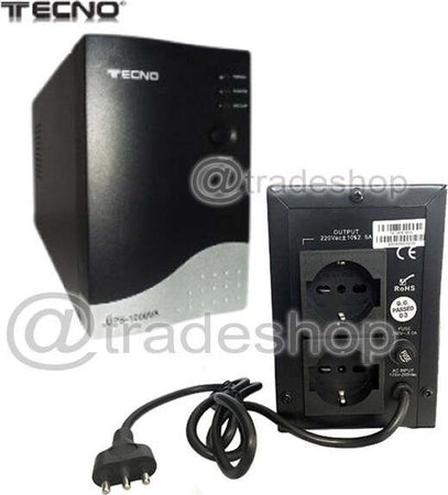 Ups 650va Gruppo Di Continuita' Tecno 600w Per Pc 2 Ingressi Schuko Elettronica/Informatica/Accessori/Gruppi di continuità UPS e accessori/Gruppi di continuità UPS Trade Shop italia - Napoli, Commerciovirtuoso.it