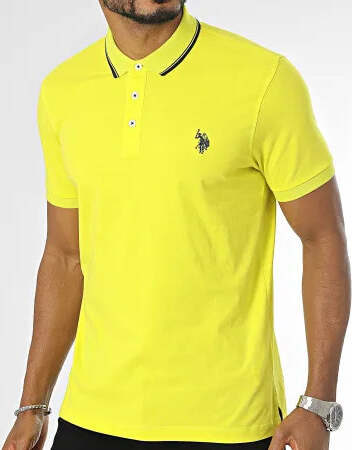 U.S. Polo Assn. Polo Uomo Maniche Corte in Jersey Barr Giallo Pe23 Moda/Uomo/Abbigliamento/T-shirt polo e camicie/Polo Kanal 32 - Santa Maria di Licodia, Commerciovirtuoso.it